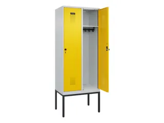 locker,HxBxD 2120x800x500mm,2vak,vak B 400mm,draaigrendel - 1