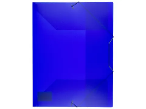 Elastomap Kangaro A4 PP transparant blauw