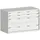 ladekast HxBxD 800x1300x750mm 4laden romp RAL7035 front RAL7035