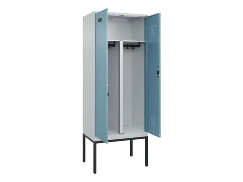 PBM-locker,HxBxD 2120x800x500mm,2vak,vak B 400mm,cil.-slot