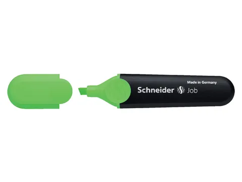 Markeerstift Schneider Job 150 Universeel Groen beitelpunt