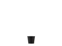 Beker porselein Les Artistes Paris 80ml met siliconen grip Zwart