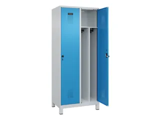 locker voor scheiding van kleding,HxBxD 1950x800x500mm,2vak - 1