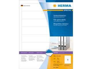 Herma 4290 Rugetiket 192x34 mm Wit permanent klevend 800 stuks - 2