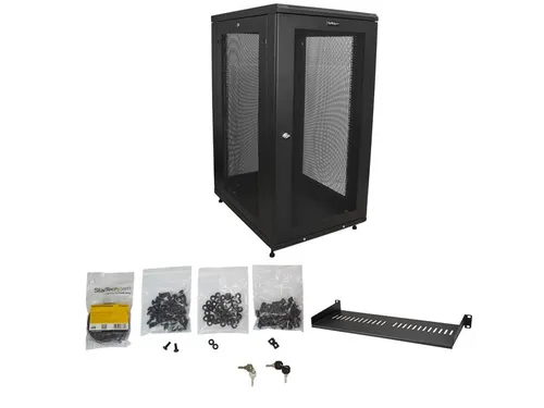 24U Server Rack 19 Inch Vergrendelbare Patchkast 75cm 450kg