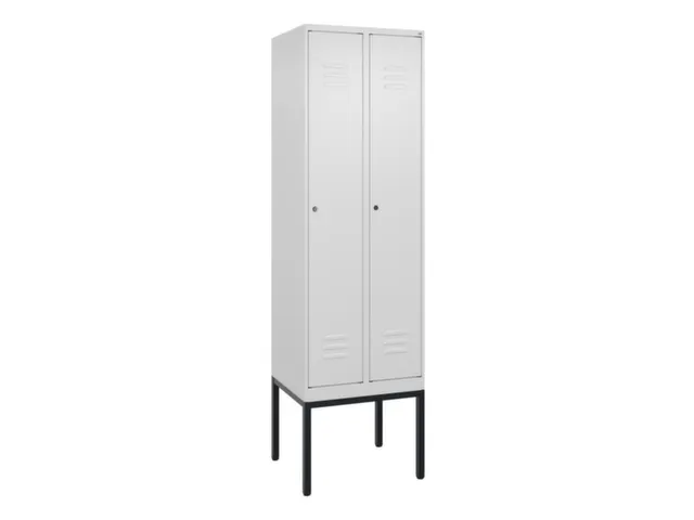 locker voor scheiding van kleding,HxBxD 2120x600x500mm,2vak