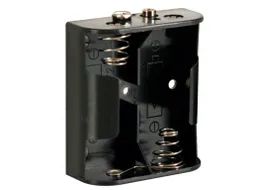 Batterijhouder Voor 2 x C-CEL (Voor Batterijclips)