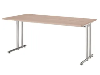 Bureau Hxbxd 720x1600x80mm Noten - 1