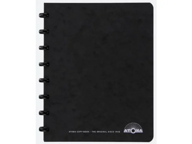 Atoma Meetingbook, Ft A5, Zwart, Geruit 5mm