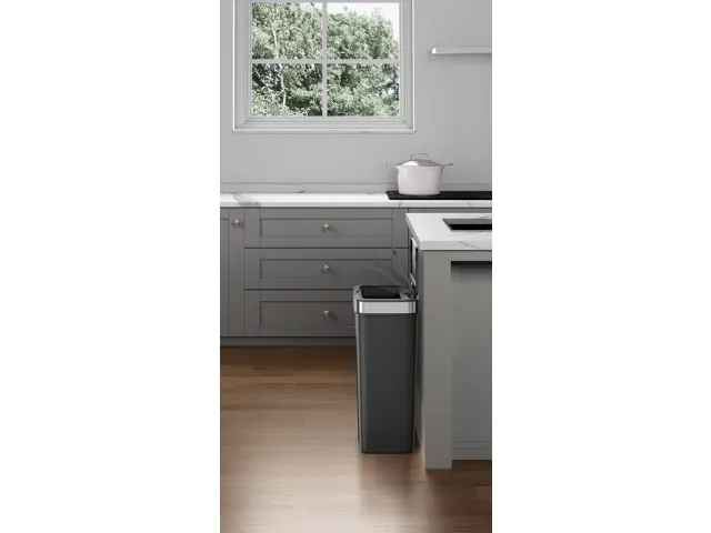 Afvalbak Hana Deluxe Sensor Bin 50 liter Zwart