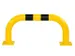 arceau de protection,p. int./ext.,HxlxP 350x750x160mm,acier,jaune/noir