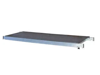 werkbordes m. zeefdrukplaat,v. laddersteiger,L 1,5m - 1