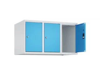 opzetkast,v. locker,3vak.,vak B 300mm,HxBxD 500x900x500mm,vleugeldeur - 2
