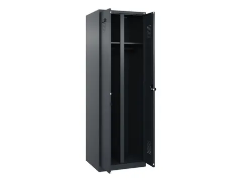 locker voor scheiding van kleding,HxBxD 1850x600x500mm,2vak