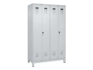 locker voor scheiding van kleding,HxBxD 1950x1200x500mm,4vak - 2