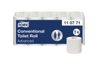Toiletpapier Tork T4 110771 Advanced 2-laags Wit 400 Vel 30 rollen