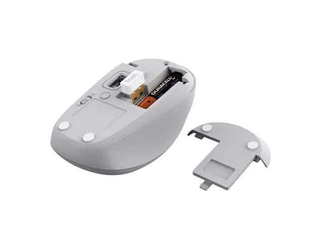 Trust Yvi+ Compacte draadloze muis Wit