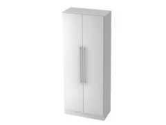 kantoorkast openslaande deuren HxBxD 2004x800x420mm hout wit