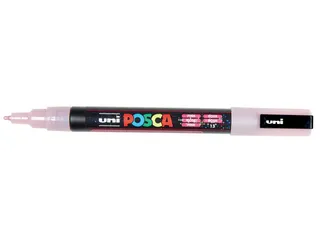 Posca Paintmarker Pc-3m Glitter Roze - 1