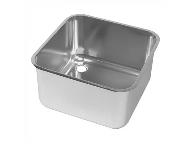 Inlas spoelbak rvs 50x40x25cm
