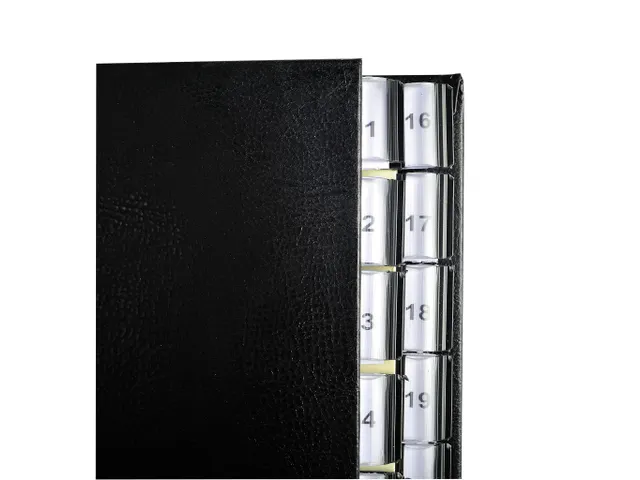 Sorteermap Ordonator 31vak 1-31 zwart