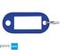 Sleutellabel Pavo kunststof blauw 100 stuks - 1