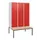 Dubbeldekse dekenkist,HxBxD 1950x1200x815mm,3x2vak.,vak B 400mm