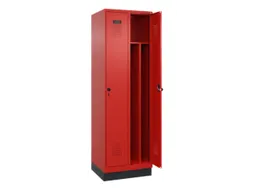 locker voor scheiding van kleding,HxBxD 1950x600x500mm,2vak