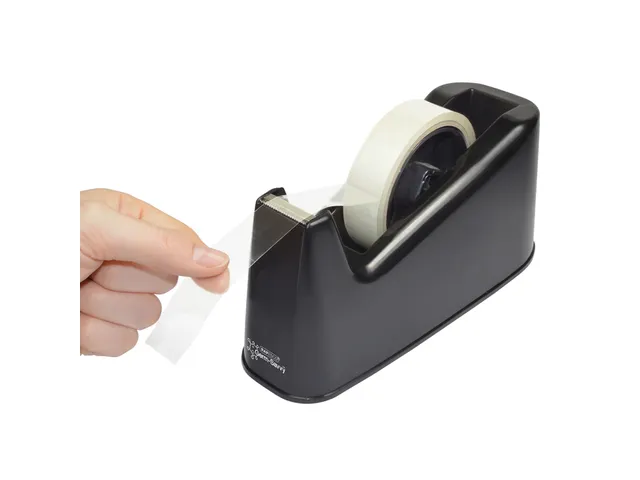 Plakbandhouder Rapesco Germ-Savvy 500 antibacterieel zwart