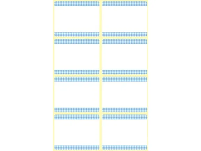 Avery Zweckform Diepvriesetiketten in blister wit 40 etiketten
