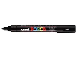Verfstift Posca PC5M Medium Punt 1,8-2,5mm Zwart