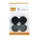 Magneet Nobo 38mm zwart 4 stuks