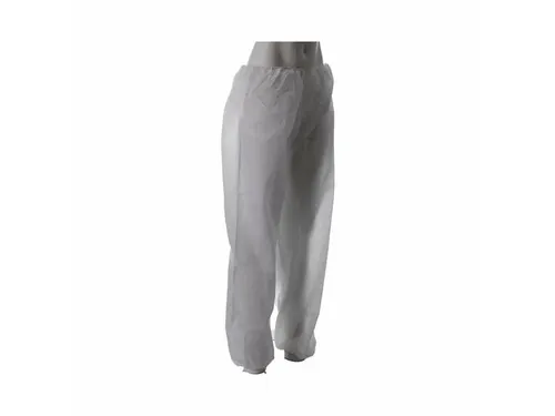 Pp Non Woven Broek Wit Uni-size 100 Stuks