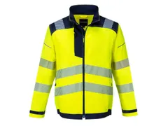 Portwest PW3 T500 regenjas, geel/zwart, maat M, per stuk