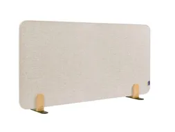 Elements Bureauscherm akoestisch 60x120cm Beige Houders