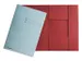 Dossiermap Esselte folio 3 kleppen manilla 275gr blauw