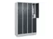 dubbeldekse locker,HxBxD 1950x1200x500mm,4x2vak.,vak B 300mm