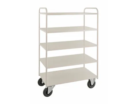 etagewagen,draagverm. 400kg,5etage(s),laadvl. LxB 900x440mm,staaletage
