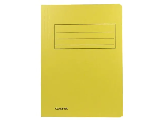 Dossiermap Folio 300 Gram Geel
