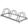 fietsenrek,HxBxD 250x880x390mm,3instelplaatsen,gebruik tweezijdig