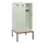 locker met bank,HxBxD 1950x900x815mm,3vak,vak B 300mm,cilinderslot