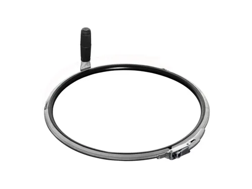Vuilniszakhouder,Ø 400mm,rond,m. kunststof greep