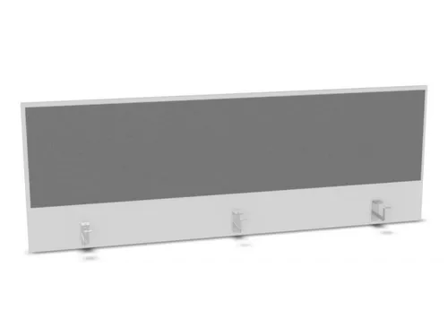 opzetpaneel,v. bureau,aanbouw achter,B 1600mm,Bl-wit,BN8078-grijs