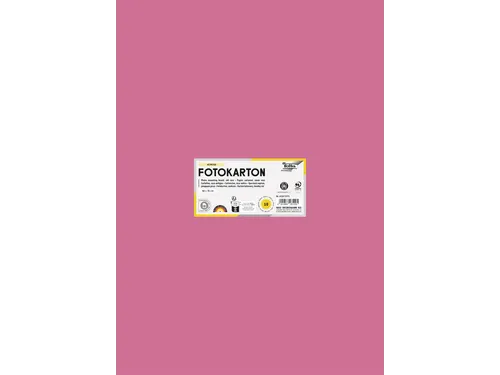 Fotokarton Folia 300gr 50x70cm 29 oudroze