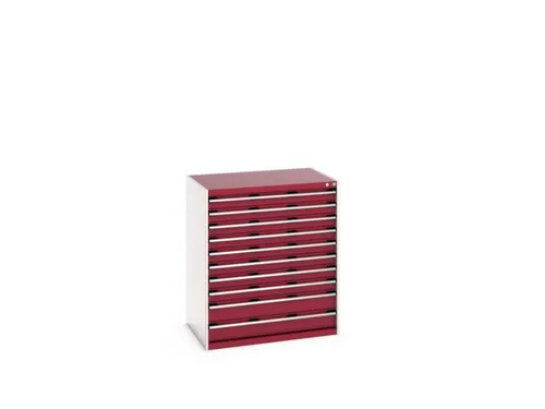 ladekast HxBxD 1200x1050x750mm 10laden zware lasten RAL7035 RAL3004