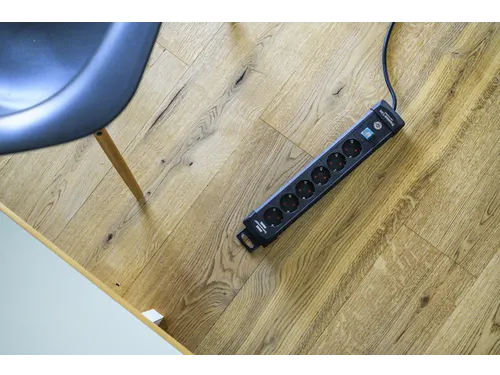 Stekkerdoos Brennenstuhl Premium 6 voudig 3 meter zwart