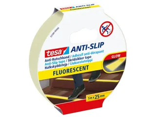 Anti-slip tape tesa 5mx25mm fluoriserend - 2
