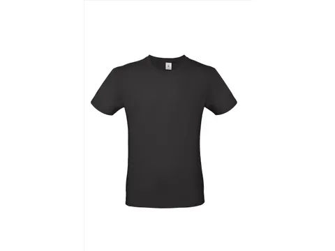 B&C E150 189085 T-shirt, zwart, maat M, per stuk