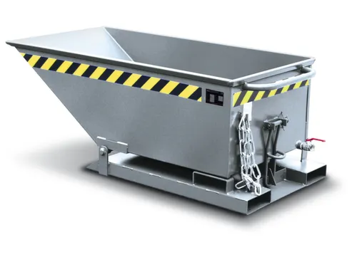 Kiepbak voor spaanders,HxLxB 530x1375x670mm,0,25m³,draagverm. 300kg