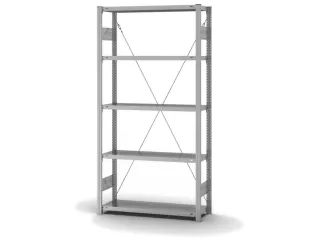 systeemstelling,grondveld,HxBxD 2000x1060x335mm,vakl. 150kg - 2